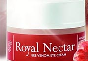 royal nectar皇家花蜜蜂毒眼霜怎么用？