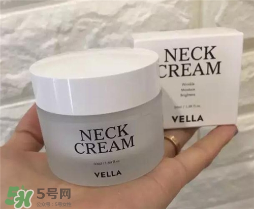 vella頸霜有效嗎？vella頸霜有用嗎？