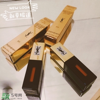 ysl pop water唇釉色號(hào)_ysl pop water唇釉試色圖