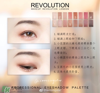 makeup revolution眼影怎么樣？makeup revolution眼影好用嗎？