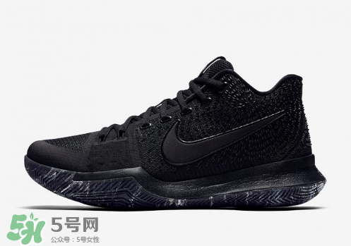 nike kyrie 3 triple black耐克歐文3代純黑配色什么時候發(fā)售？