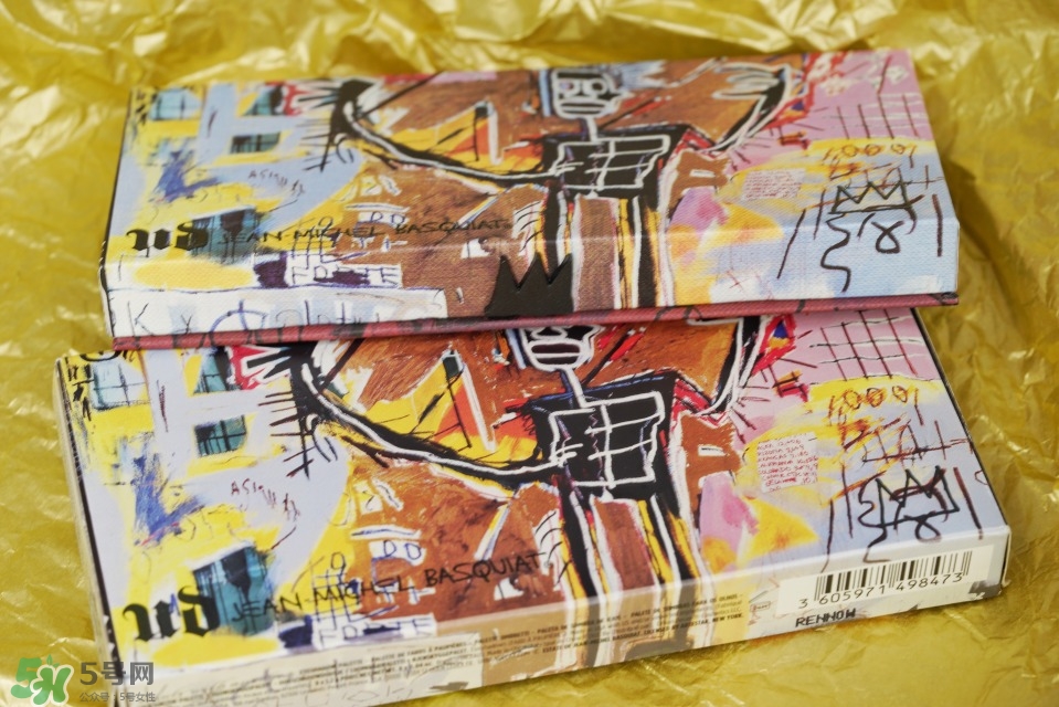 urban decay basquiat眼影盤色號_巴斯奎特眼影盤試色圖