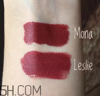 nars mona和leslie一樣嗎？nars mona和leslie試色對比