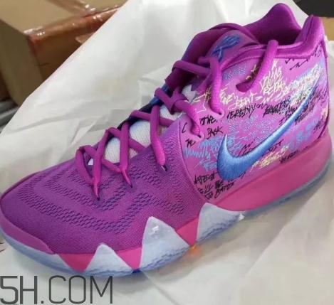 nike kyrie 4 multi color鴛鴦配色實(shí)物諜照什么樣？