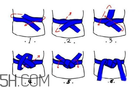 跆拳道腰帶怎么系？怎么看跆拳道等級高低？