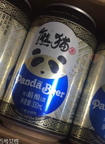 熊貓王啤酒好喝不好喝？熊貓王啤酒口味實測