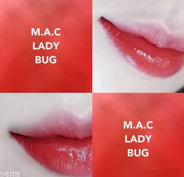 mac ladybug和迪奧999哪個好 mac ladybug試色