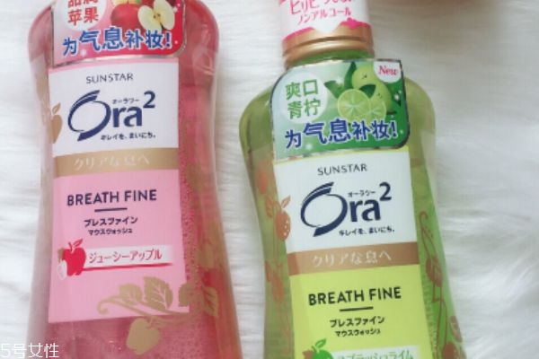 ora2漱口水有酒精嗎 入口不刺激的漱口水