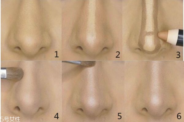 鼻影怎么畫好看圖解 鼻影的畫法步驟